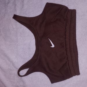 Nike Women Brown Sports Bra - Fits XS-S